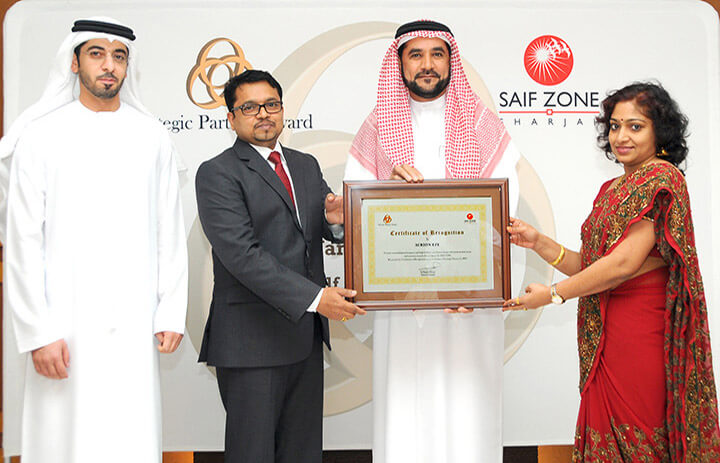SAIF Zone Award 2013